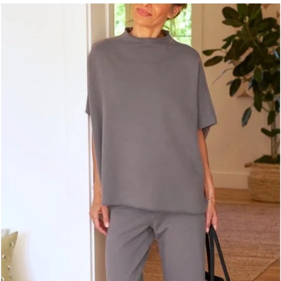 Frank & Eileen Tops - Frank & Eileen Audrey Funnel Neck Capulet ONE SIZE